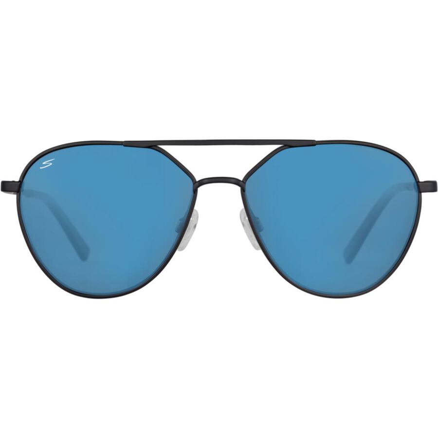 ODELL, Matte Black-Saturn Polarized Petrol Blue Cat 2 to 3 B6, hi-res